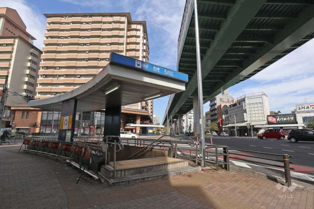 地下鉄鶴舞線「浄心」駅の外観