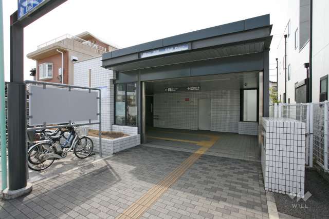 地下鉄桜通線「神沢」駅の外観