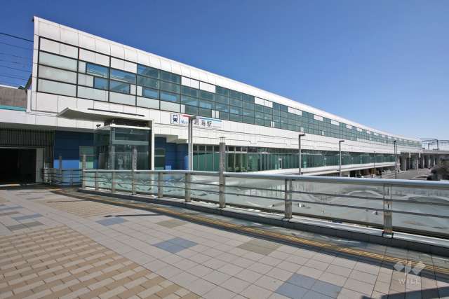 名鉄名古屋本線「鳴海」駅の外観