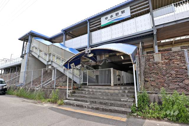愛知環状鉄道「中水野」駅の外観