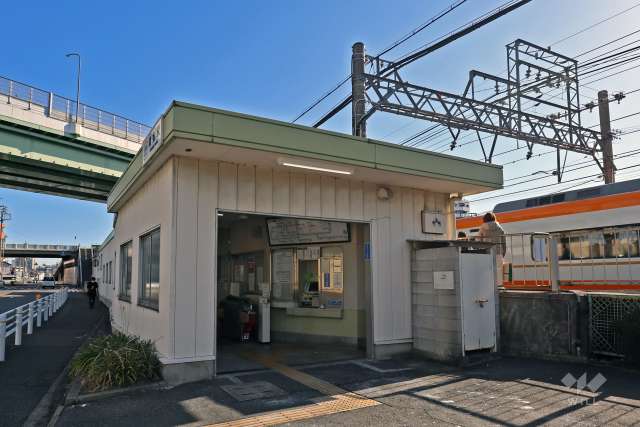 近鉄名古屋線「黄金」駅の外観