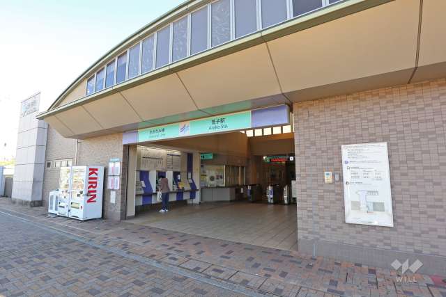 あおなみ線「荒子」駅の外観