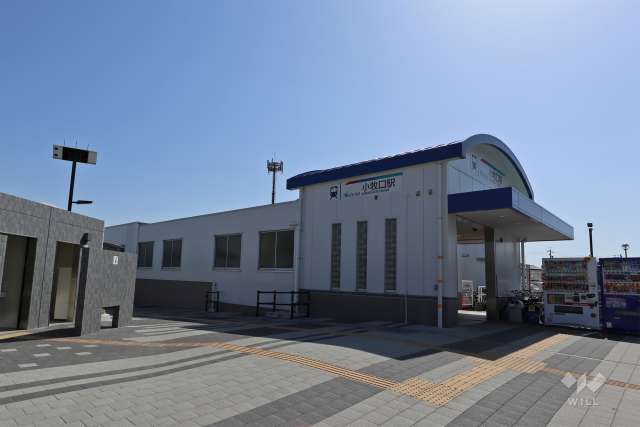 名鉄小牧線「小牧口」駅の外観
