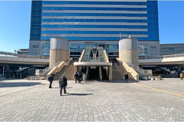 JR山手線「品川」駅の外観