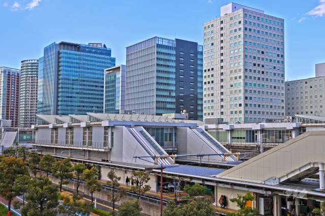 JR山手線「大崎」駅の外観