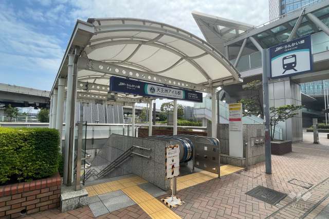 りんかい線「天王洲アイル」駅の外観