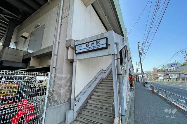京急本線「鮫洲」駅の外観