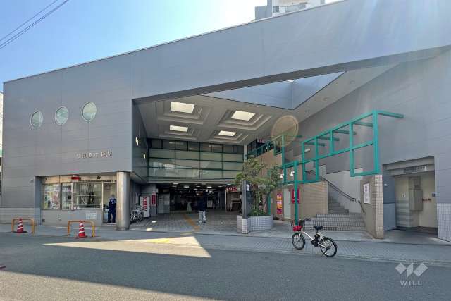 東急池上線「荏原中延」駅の外観