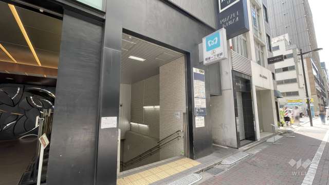 東京メトロ有楽町線「銀座一丁目」駅の外観