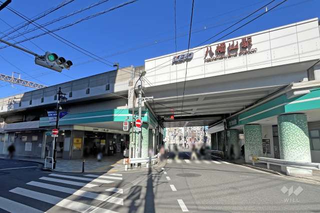 京王線「八幡山」駅の外観