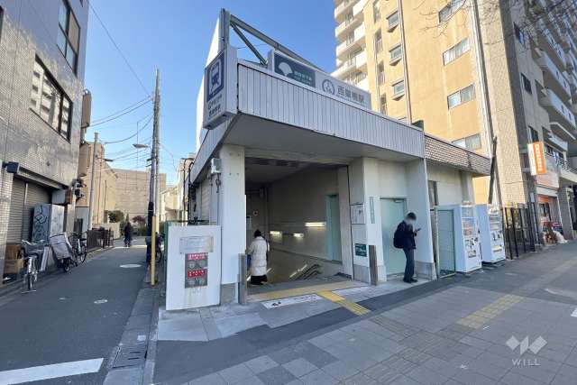 都営三田線「西巣鴨」駅の外観