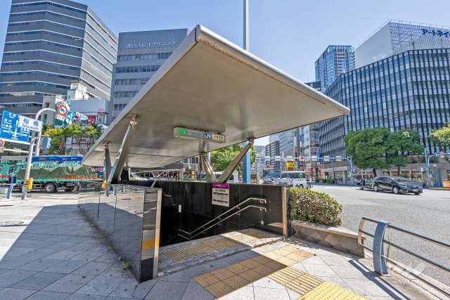 JR東西線「北新地」駅の外観