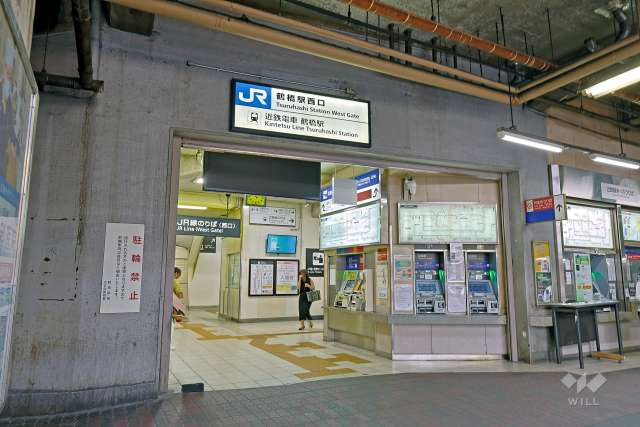 JR大阪環状線「鶴橋」駅の外観