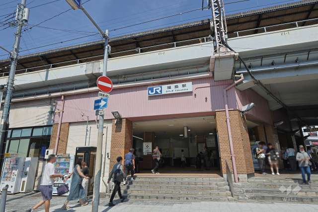 JR大阪環状線「福島」駅の外観