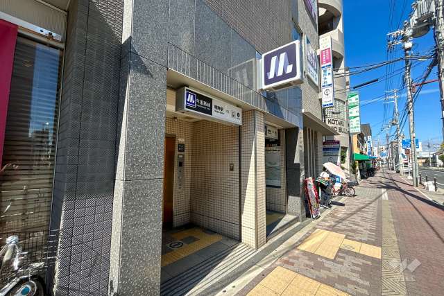 大阪メトロ今里筋線「鴫野」駅の外観