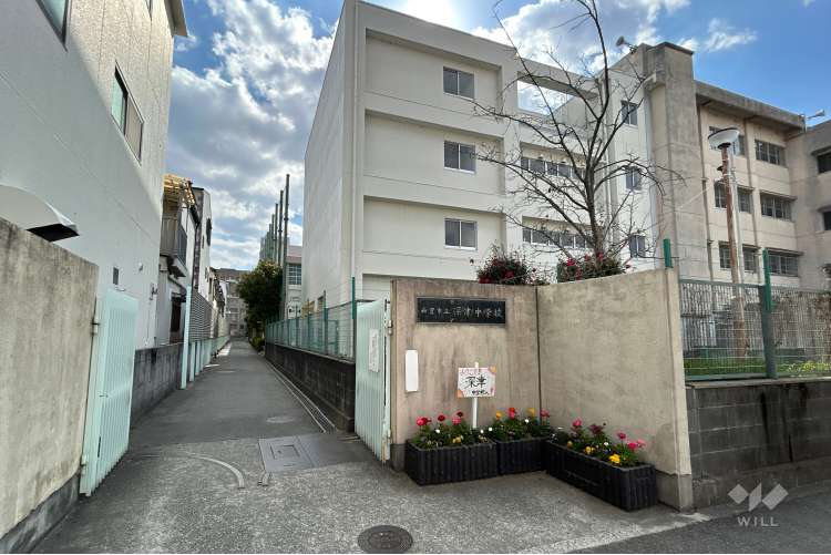 深津中学校の写真