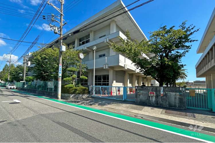 松崎中学校の写真
