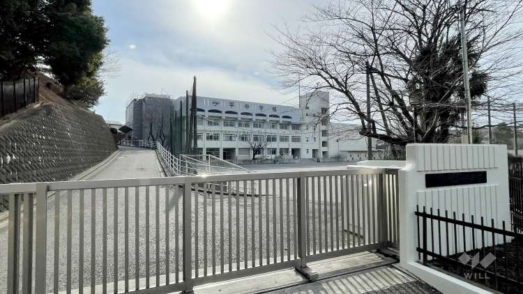 平中学校の写真