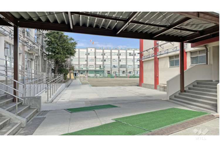 第十三中学校の写真