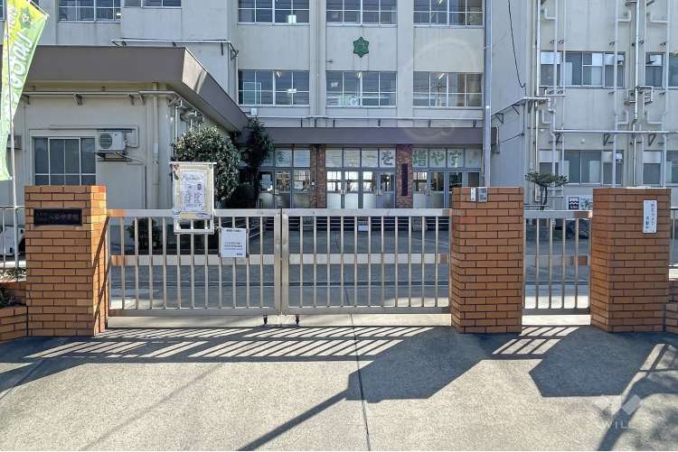 入谷中学校の写真