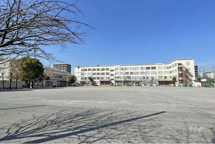 入谷中学校の写真