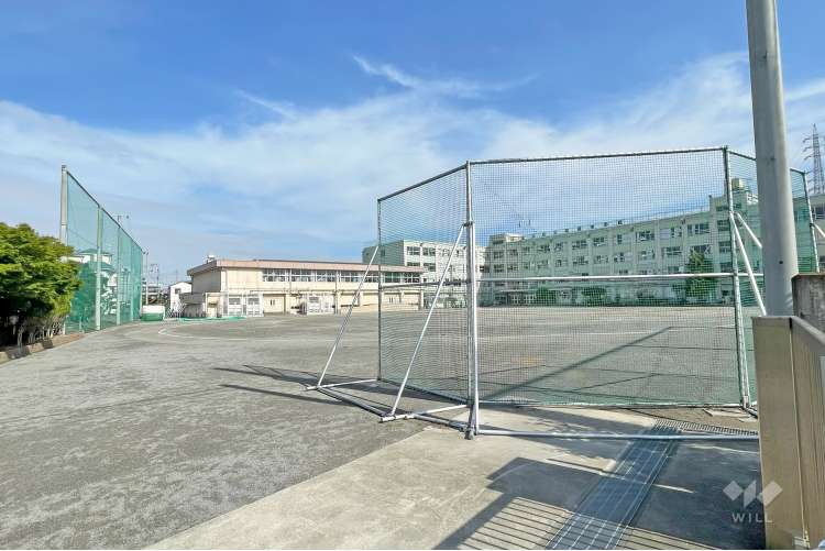 花畑中学校の写真