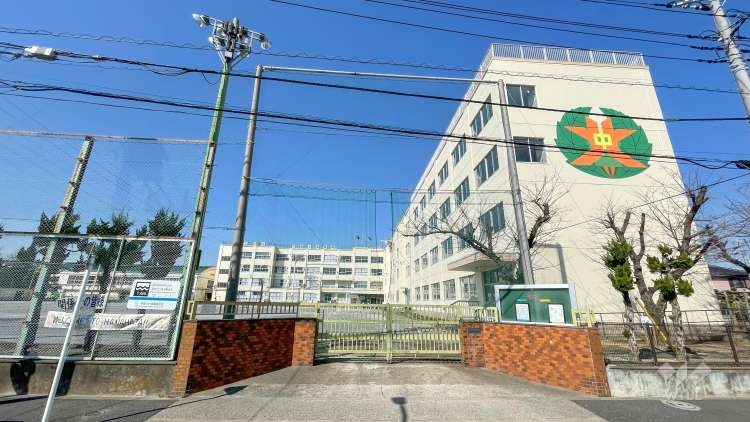 花畑北中学校の写真