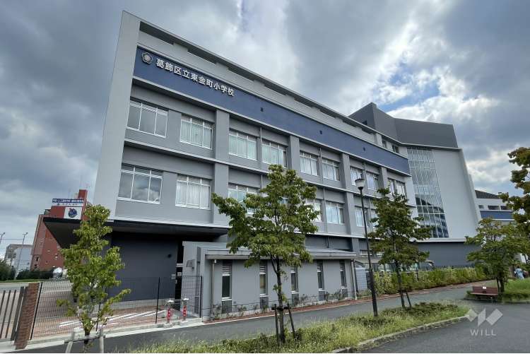 東金町小学校の写真