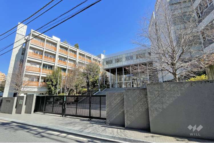 新宿中学校の写真