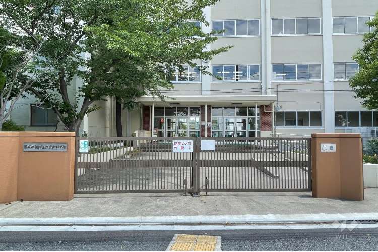 奥戸中学校の写真