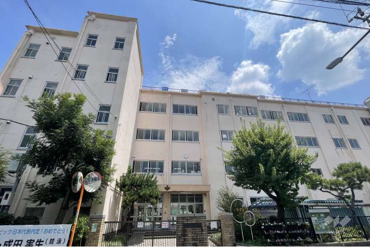 常盤中学校の写真