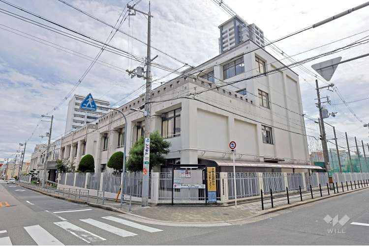 夕陽丘中学校の写真