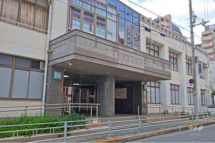 夕陽丘中学校の写真