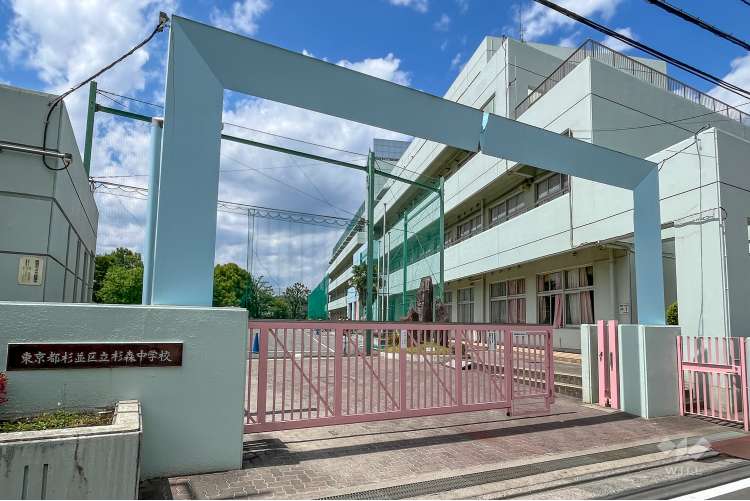 杉森中学校の写真