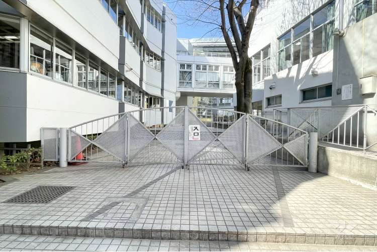落合中学校の写真