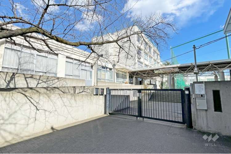 落合第二中学校の写真