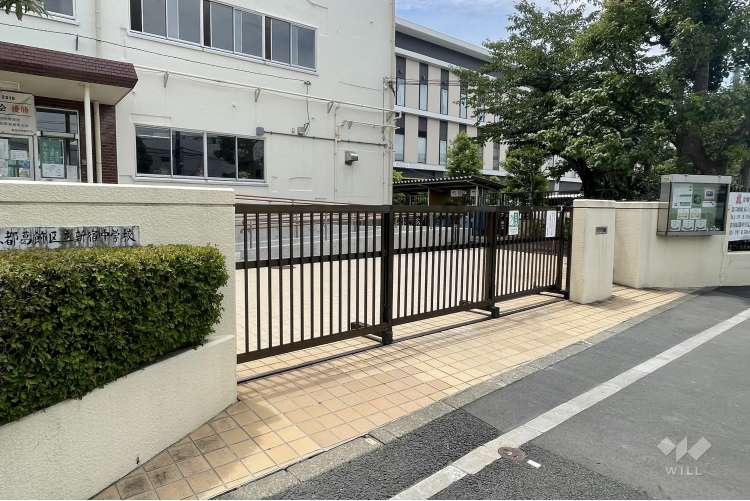 新宿中学校の写真