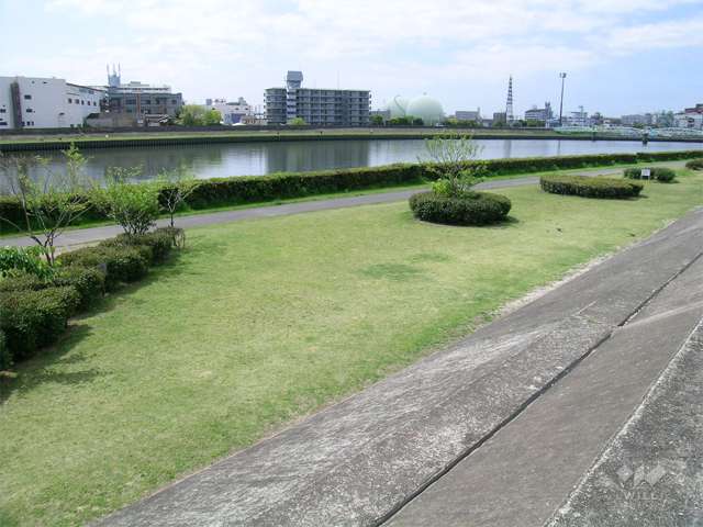 神崎川(なにわ自転車道)の写真