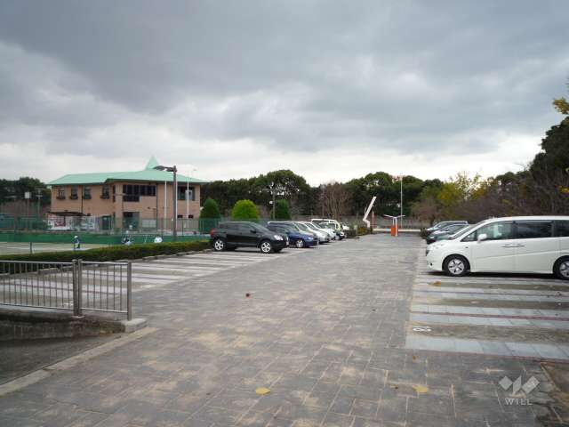 夫婦池公園テニスコートの写真