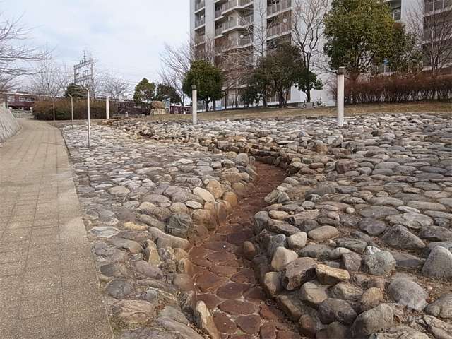 東川親水中公園と東川親水北公園の写真