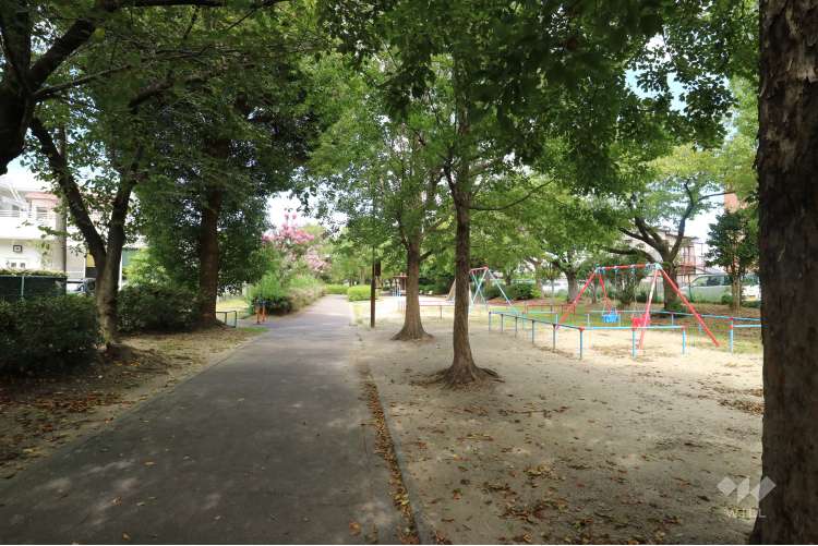 すいどうみち緑道の写真