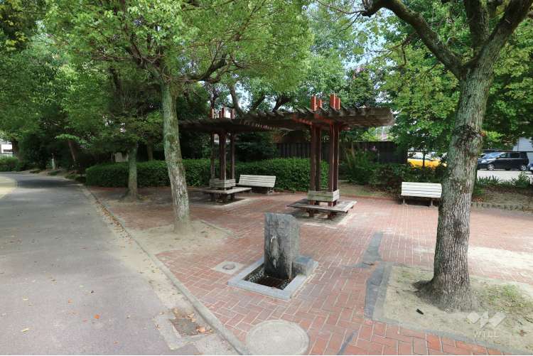 すいどうみち緑道の写真