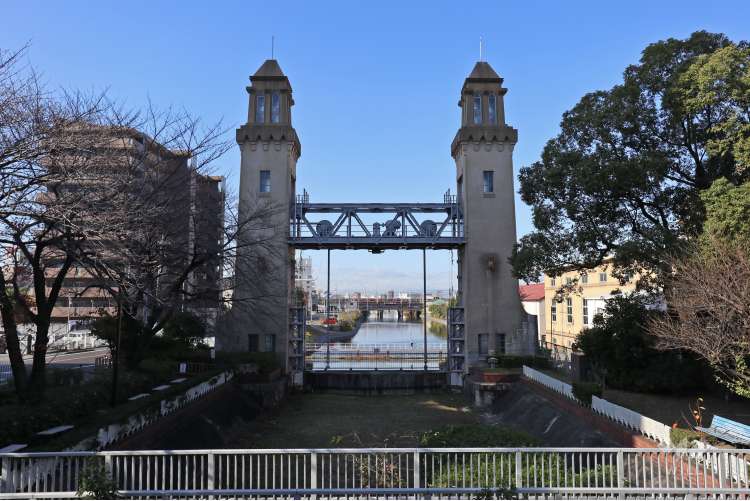 松重閘門の写真