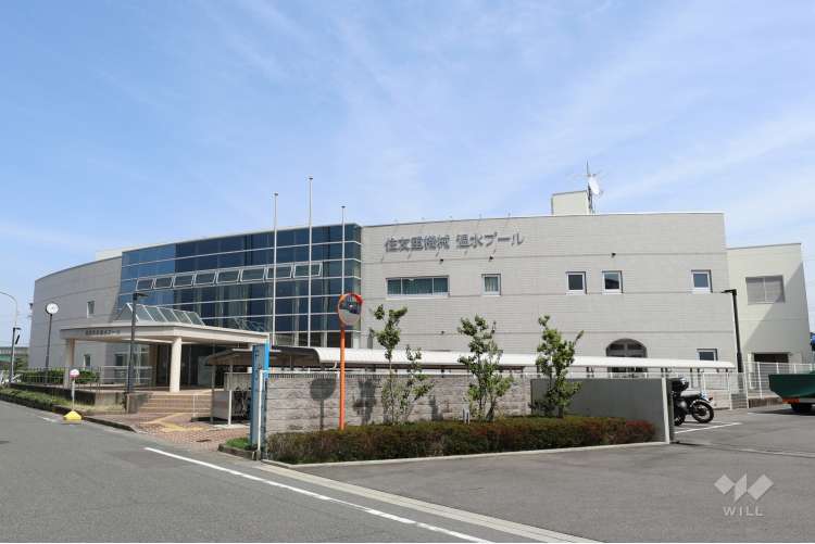 住友重機械温水プールの写真
