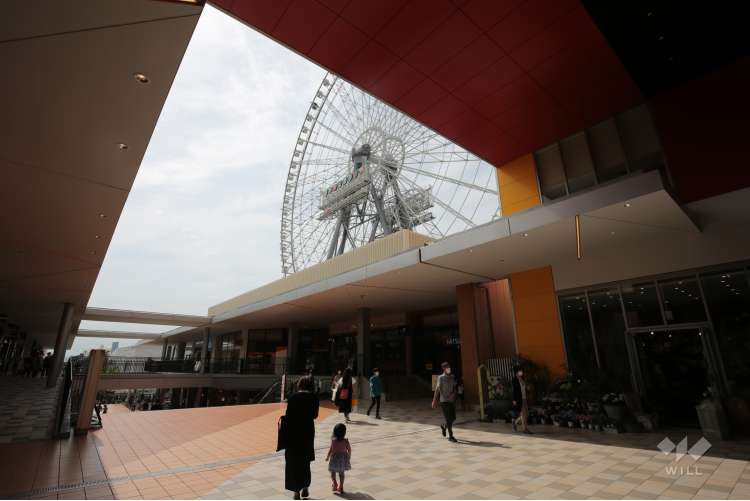 日本一の大観覧車 オオサカホイールの写真