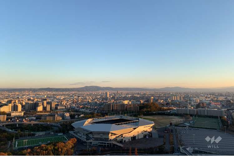 日本一の大観覧車 オオサカホイールの写真