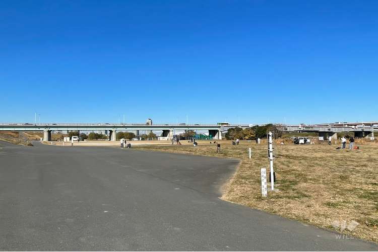 荒川鹿浜橋緑地の写真