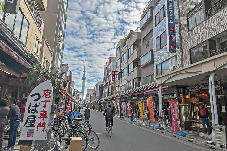 かっぱ橋道具街の写真