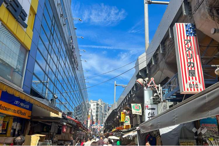アメ横商店街の写真