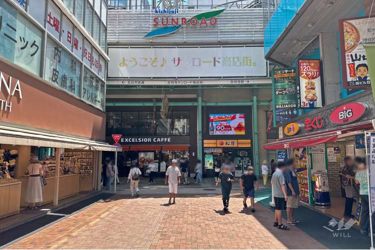吉祥寺サンロード商店街の写真